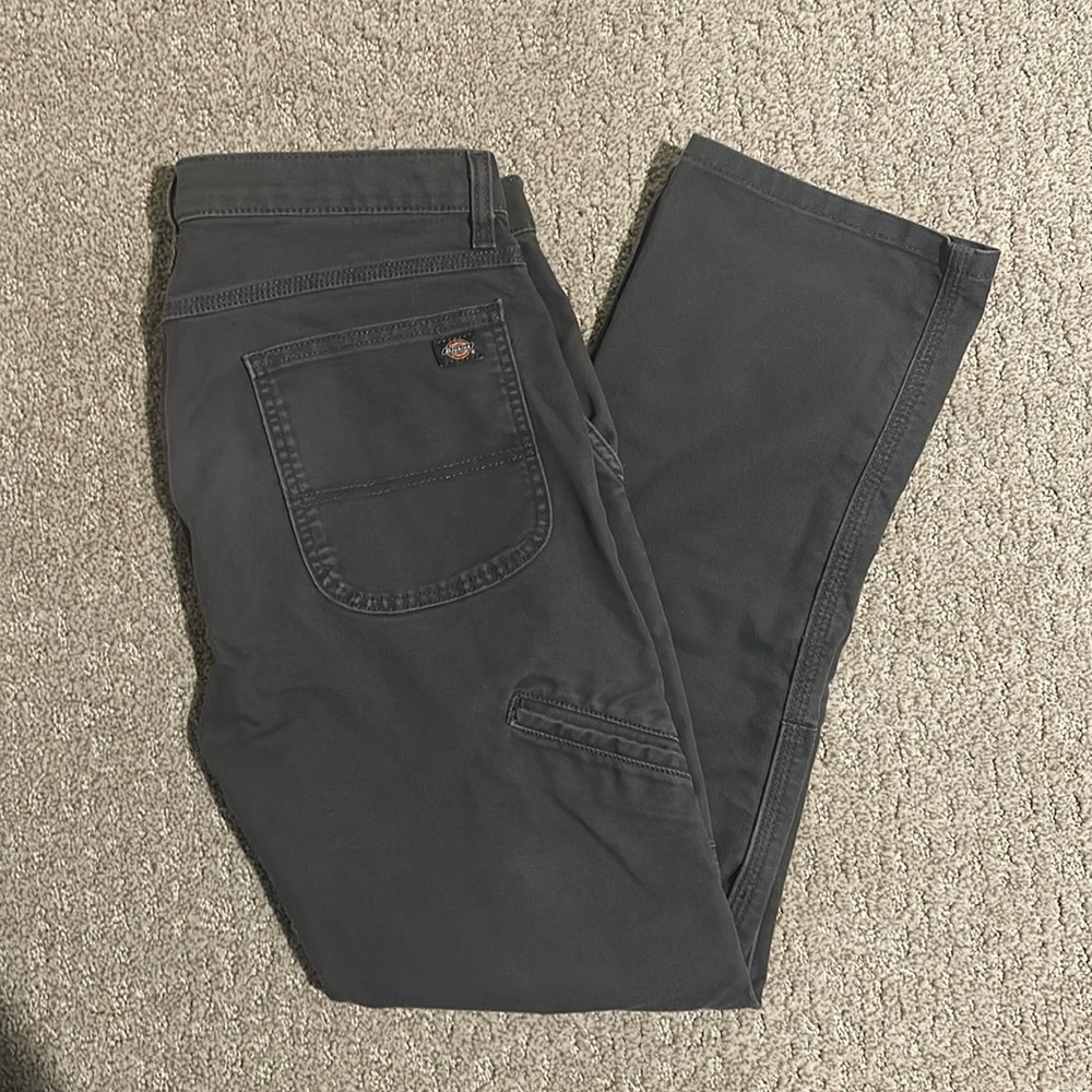 Dickies Regular Fit Duck Double Knee Pants, 3032